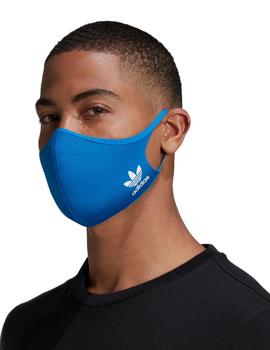 mascarilla adidas azul M/L (pack de 3)