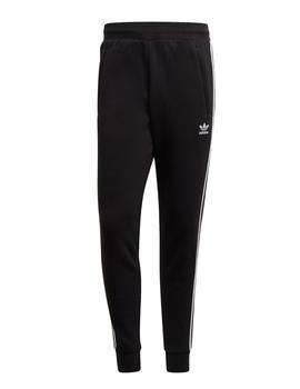 pantalón adidas 3-stripes negro de hombre.