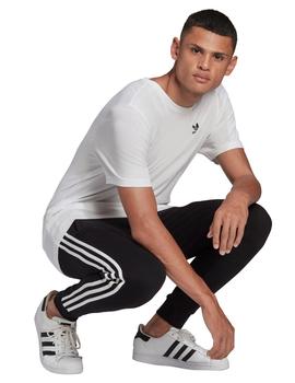 pantalón adidas 3-stripes negro de hombre.