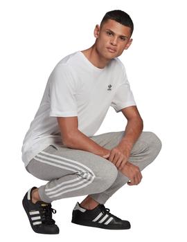 pantalón adidas 3-stripes gris de hombre.