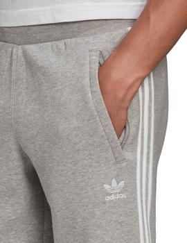 pantalón adidas 3-stripes gris de hombre.