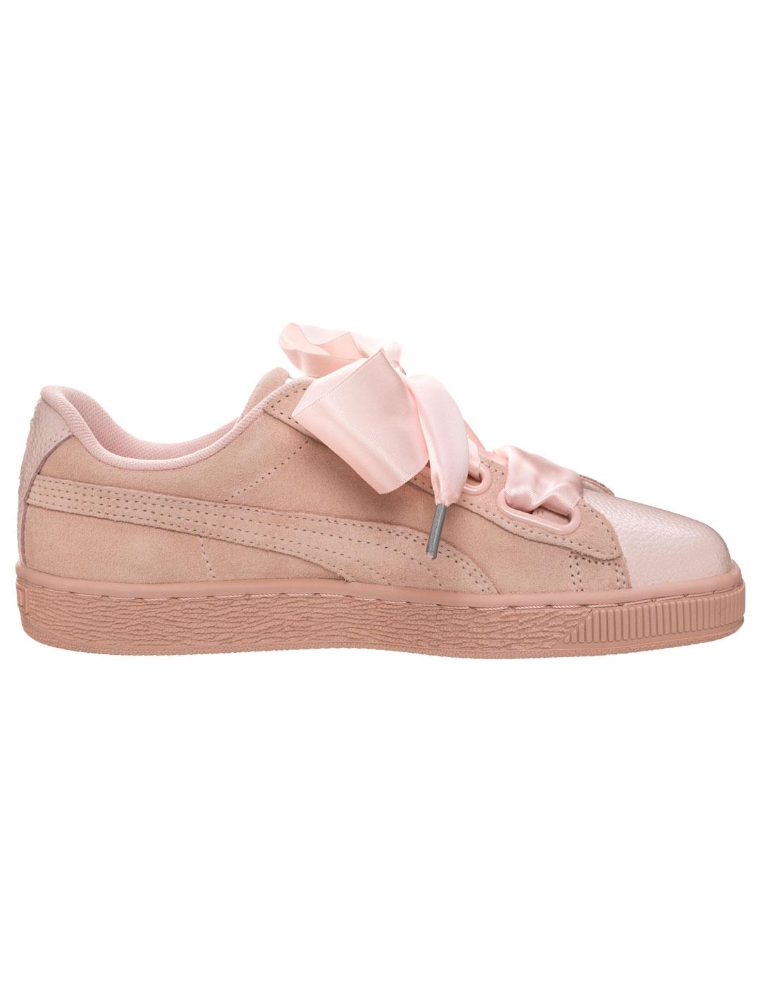 Zapatilla de Mujer Puma SUEDE BUBBLE ROSA