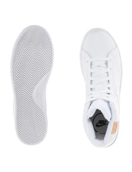 Zapatillas nike court royale 2 mid  blanco de mujer.