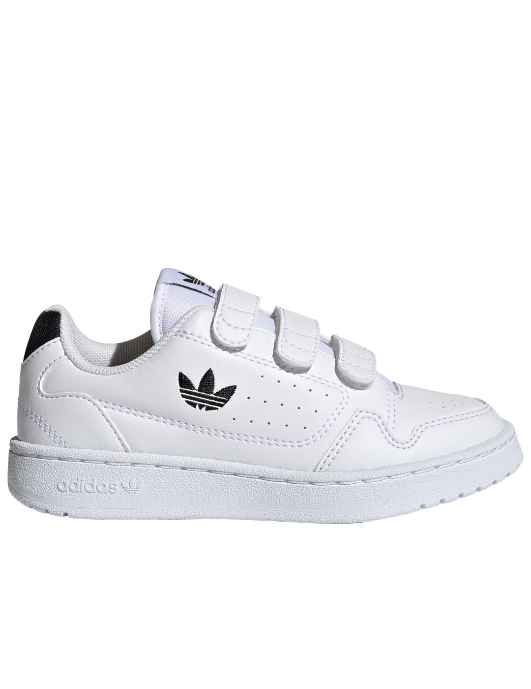 adidas ny 90 cf c blanco negro