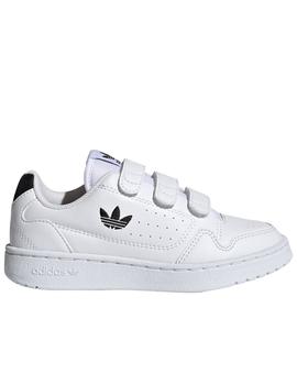 adidas ny 90 cf c blanco negro