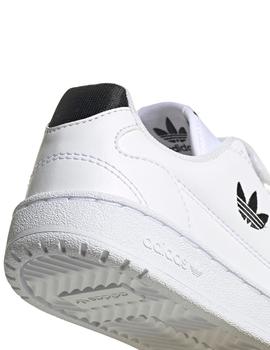 adidas ny 90 cf c blanco negro