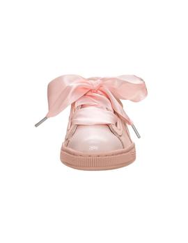 Zapatilla de Mujer Puma SUEDE HEART BUBBLE ROSA