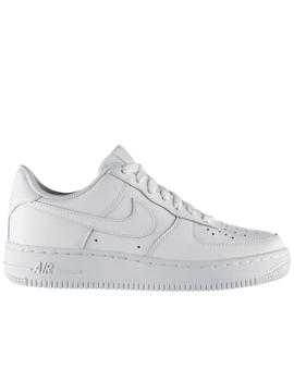 Zapatillas nike air force 1 gs blanco de niño/a.