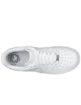 Zapatillas nike air force 1 gs blanco de niño/a.