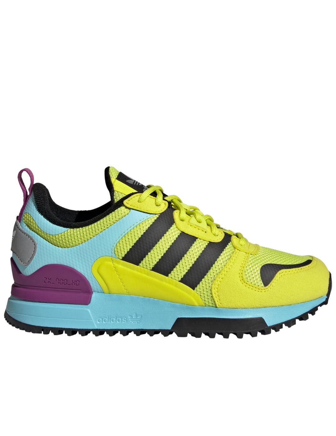 Zapatillas adidas zx 700 hd j amarillo de niño.