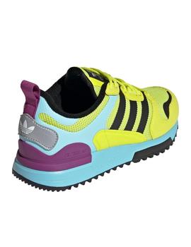 Zapatillas adidas zx 700 hd j amarillo de niño.