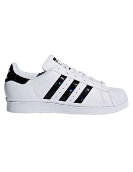 Zapatillas de Niño Adidas SUPERSTAR J NEGRO BRILLO