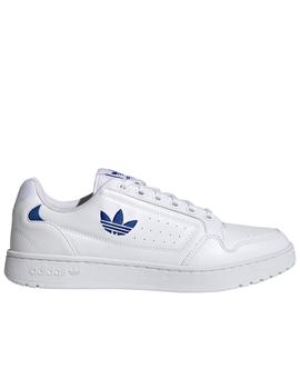 Zapatillas adidas ny 90 blanco azul de hombre.