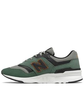 Zapatillas new balance cm997hvs verde negro de hombre.