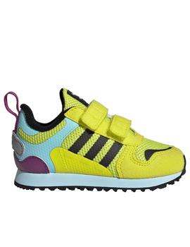 Zapatillas adidas zx 700 hd amarillo de