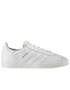 raspador Muchos Residuos Zapatillas adidas gazelle j blanco de niño.