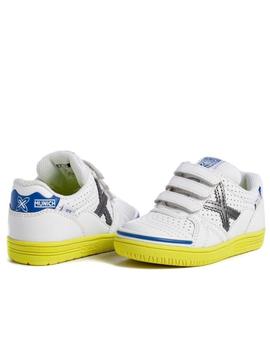 Zapatillas munich g-3 kid vco profit 163 blanco de niño.