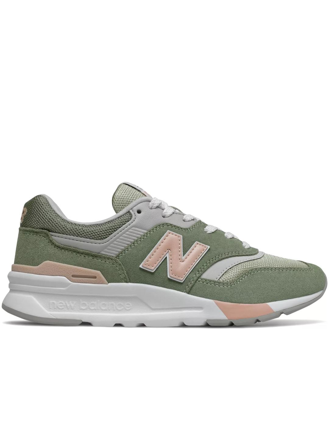 Zapatilas new balance cw997hvc verde de mujer.