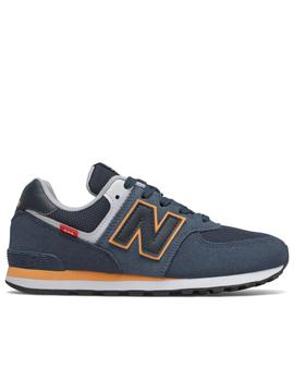 Zapatillas new balance gc574sy2 azul de niño.