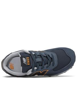 Zapatillas new balance gc574sy2 azul de niño.