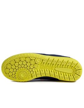 Zapatillas munich g-3 kid profit 159 marino amarillo de niño