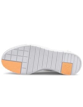 Zapatillas puma cali sport mix blanco de mujer.