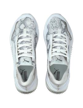 Zapatillas puma provoke xt untmd blanco plata de mujer.