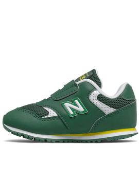 Zapatillas new balance iv393bgr verde de niño.