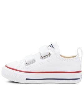 Zapatillas converse chuck taylor ctas 2v ox blanco de bebé.