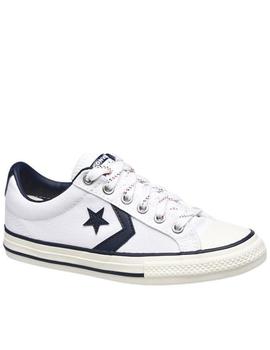 Zapatillas converse star player ev ox blanco de niño.