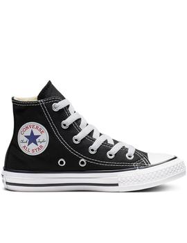 Zapatillas all star chuck taylor hi yths negro de niño.