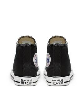 Zapatillas all star chuck taylor hi yths negro de niño.