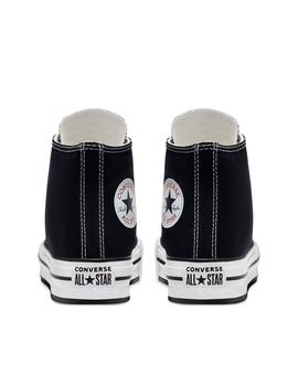 Zapatillas converse plat. jr ctas eva lift hi negro de niña.