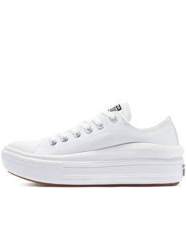 Zapatillas chick taylor all star move ox blanco de mujer.