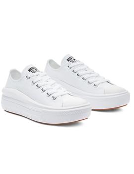 Zapatillas chick taylor all star move ox blanco de mujer.