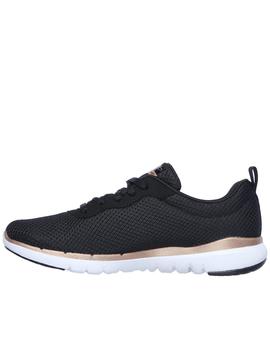 Zapatillas skechers 13070bkrg negro de mujer.