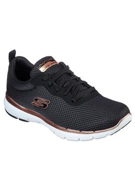 Zapatillas skechers 13070bkrg negro de mujer.