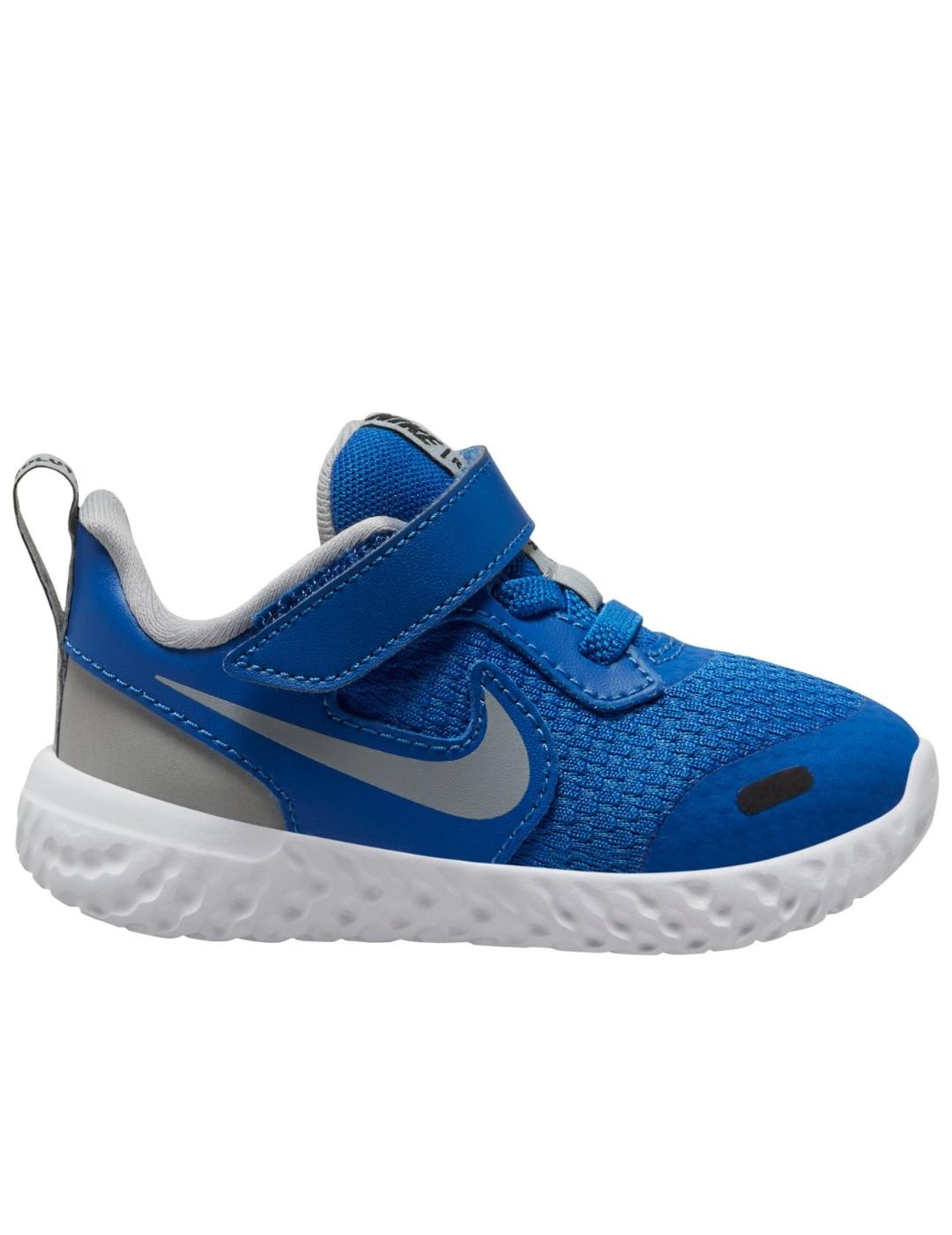 Retocar República Exagerar Zapatillas nike revolution 5 tdv azul de bebé.