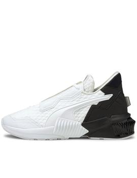 Zapatillas provoke xt block blanco negro de mujer.