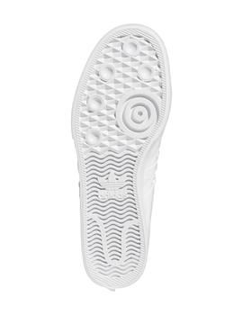 zapatillas adidas nizza platform mid piel blanco de mujer.
