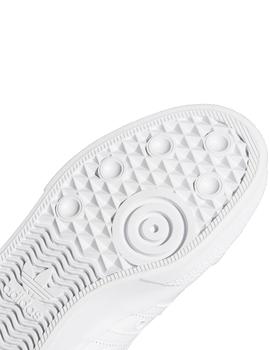 zapatillas adidas nizza platform mid piel blanco de mujer.