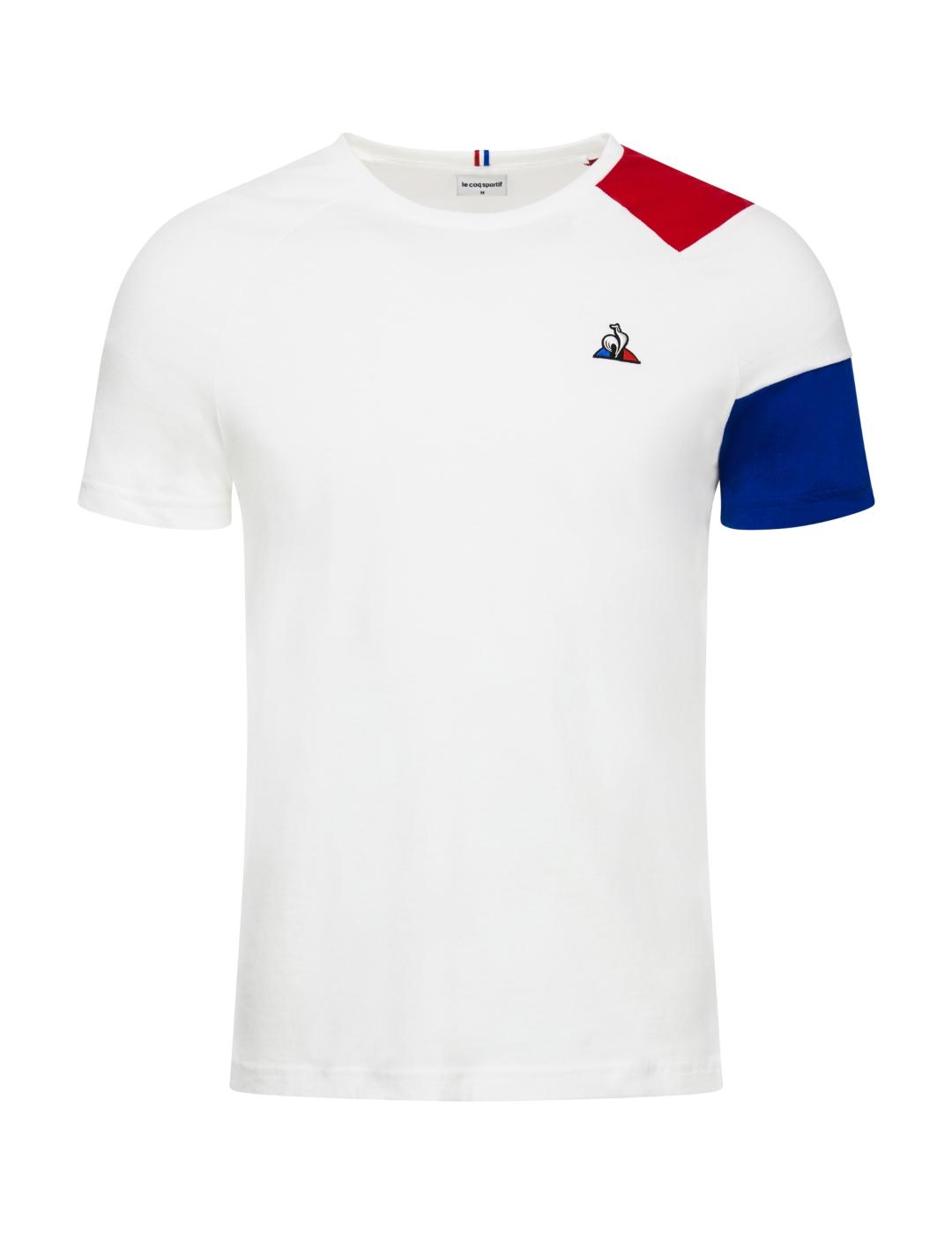 camiseta le coq sportif ess tee nº10 blanco de hombre.