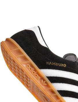 Zapatillas adidas hamburg negro de hombre.