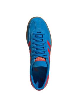 Zapatillas adidas handball spezial azul rojo de hombre.