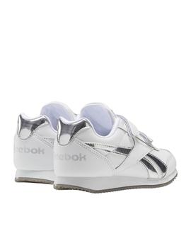 reebok royal cljog 2.0 blanco plata