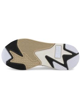 Zapatillas puma rs-x mono metal wn´s blanco dorado de mujer.