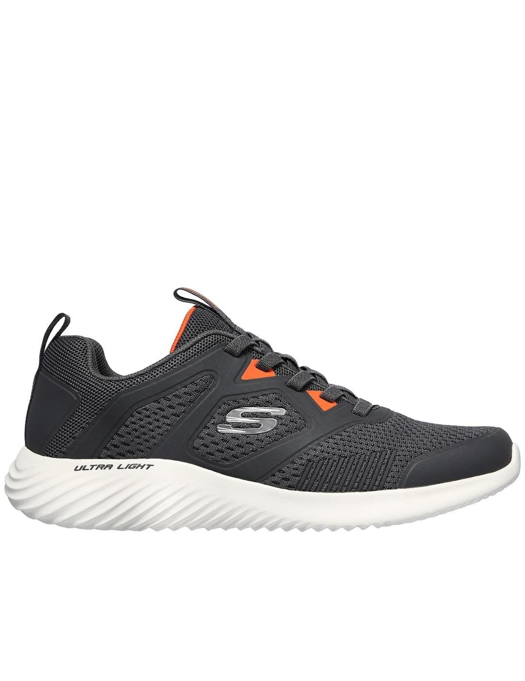 Zapatillas skechers bounder high degree gris de