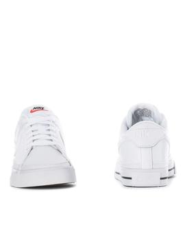 Zapatillas nike court legacy blanco de mujer.