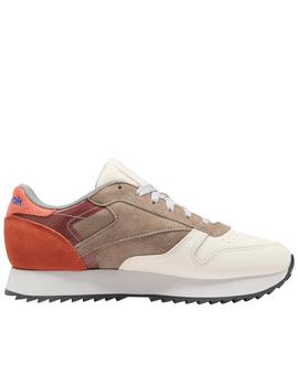 Zapatillas reebok classic lthr ripple de mujer.