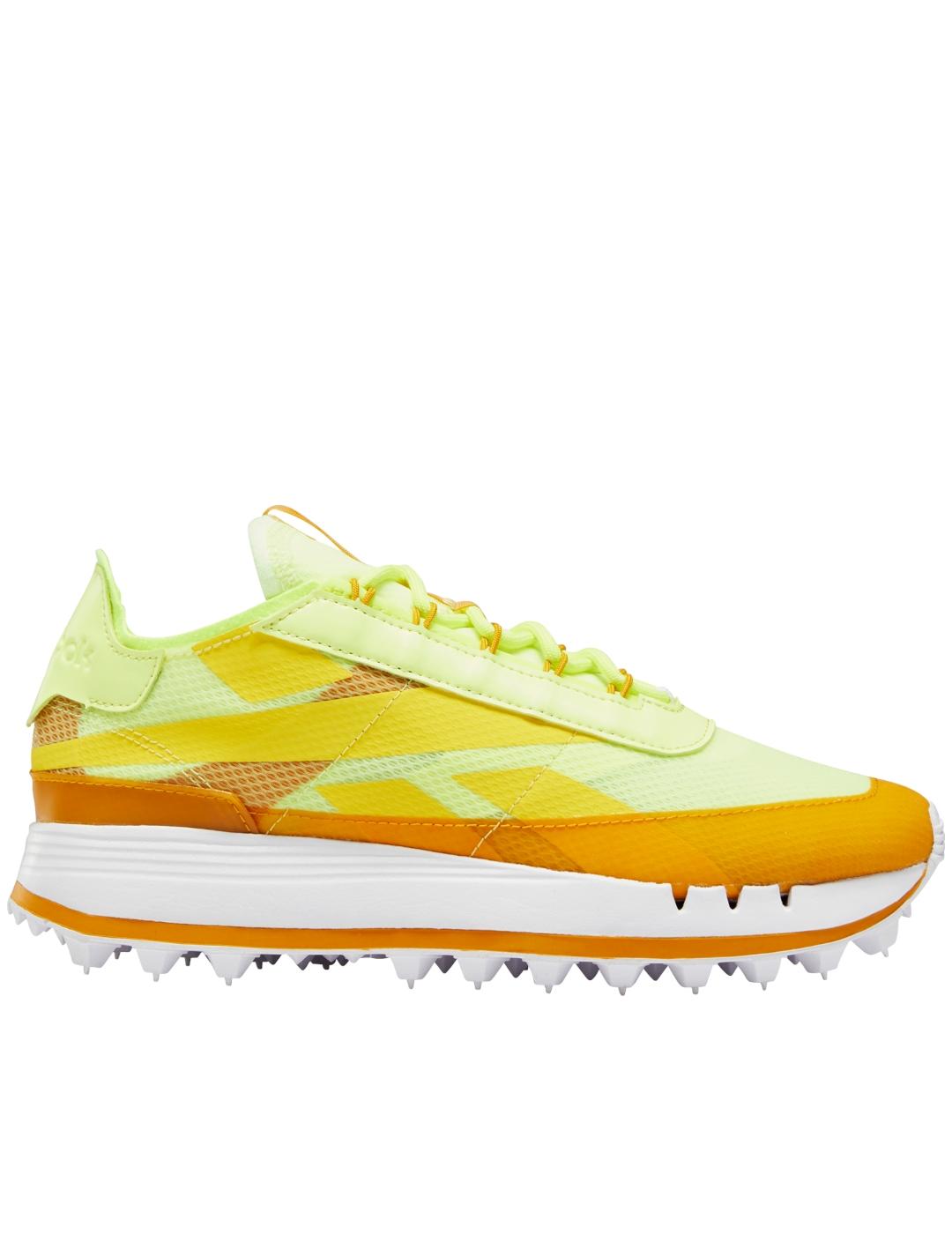 Zapatillas reebok legacy 83 amarillo de mujer.